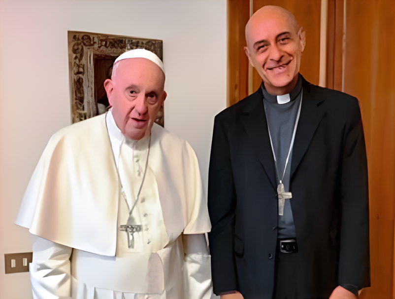Le pape François et le cardinal Fernández