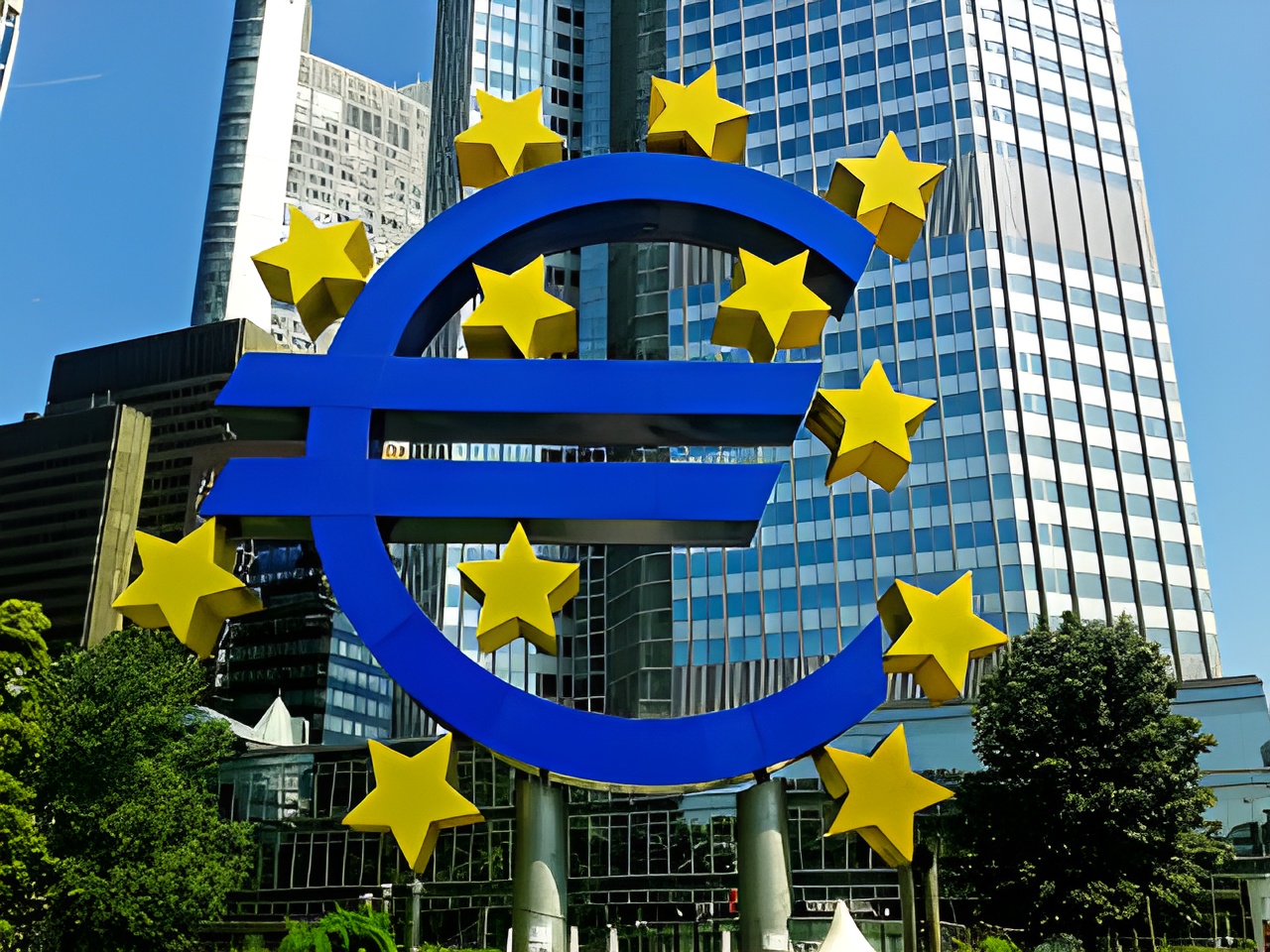 Le siège de la BCE à Francfort-sur-le-Main en Allemagne