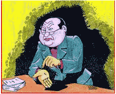 Le loup mange les agneaux
