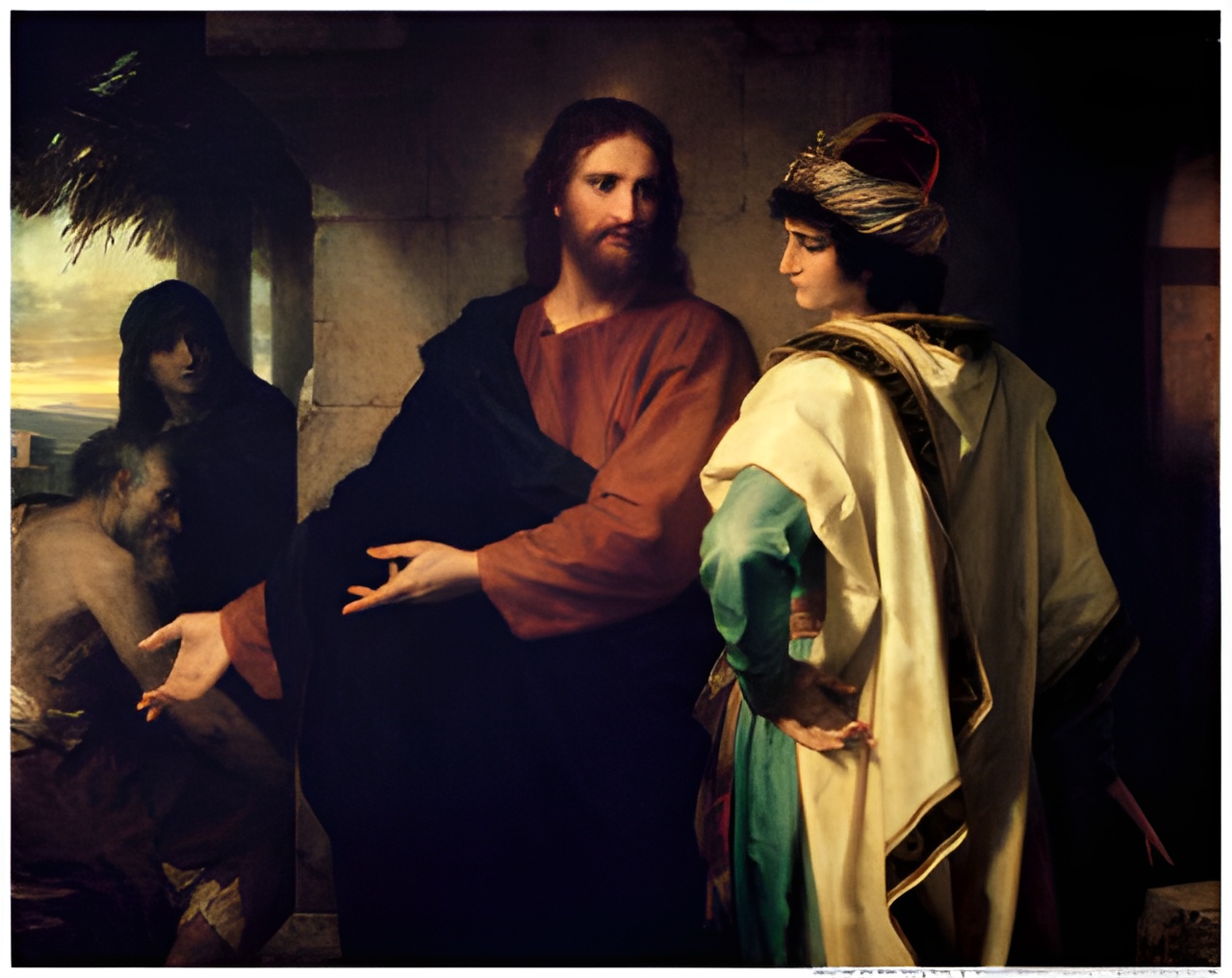 Jésus et le jeune homme riche