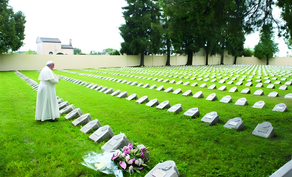 Pape François recueilli